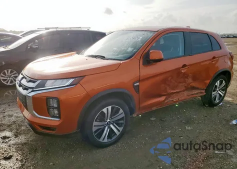 2022 Mitsubishi Outlander Sport Es z USA, uszkodzony, nr VIN JA4APUAU4NU012915